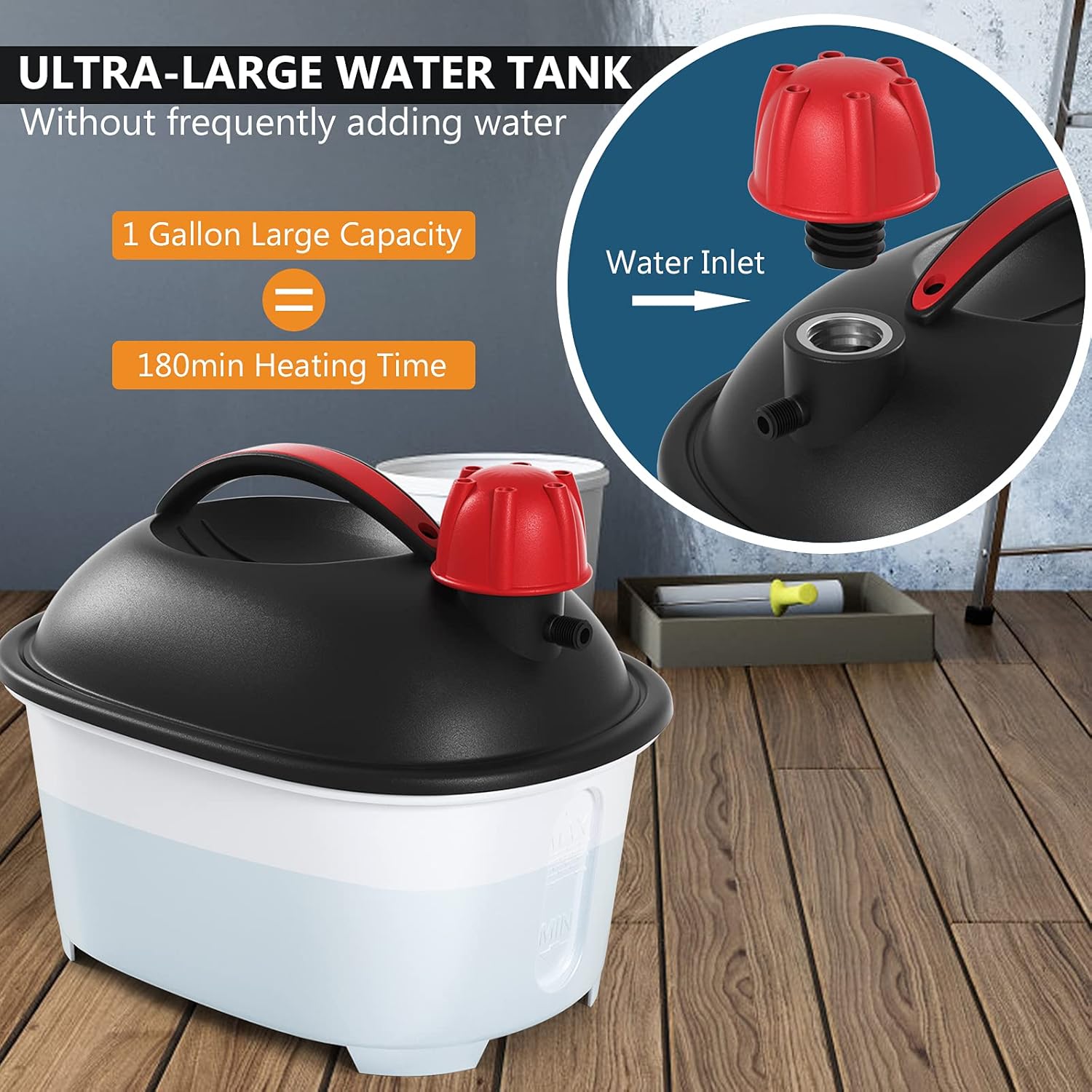 Wallpaper Steamer with 10FT Hose & Large Steam Plate G126652