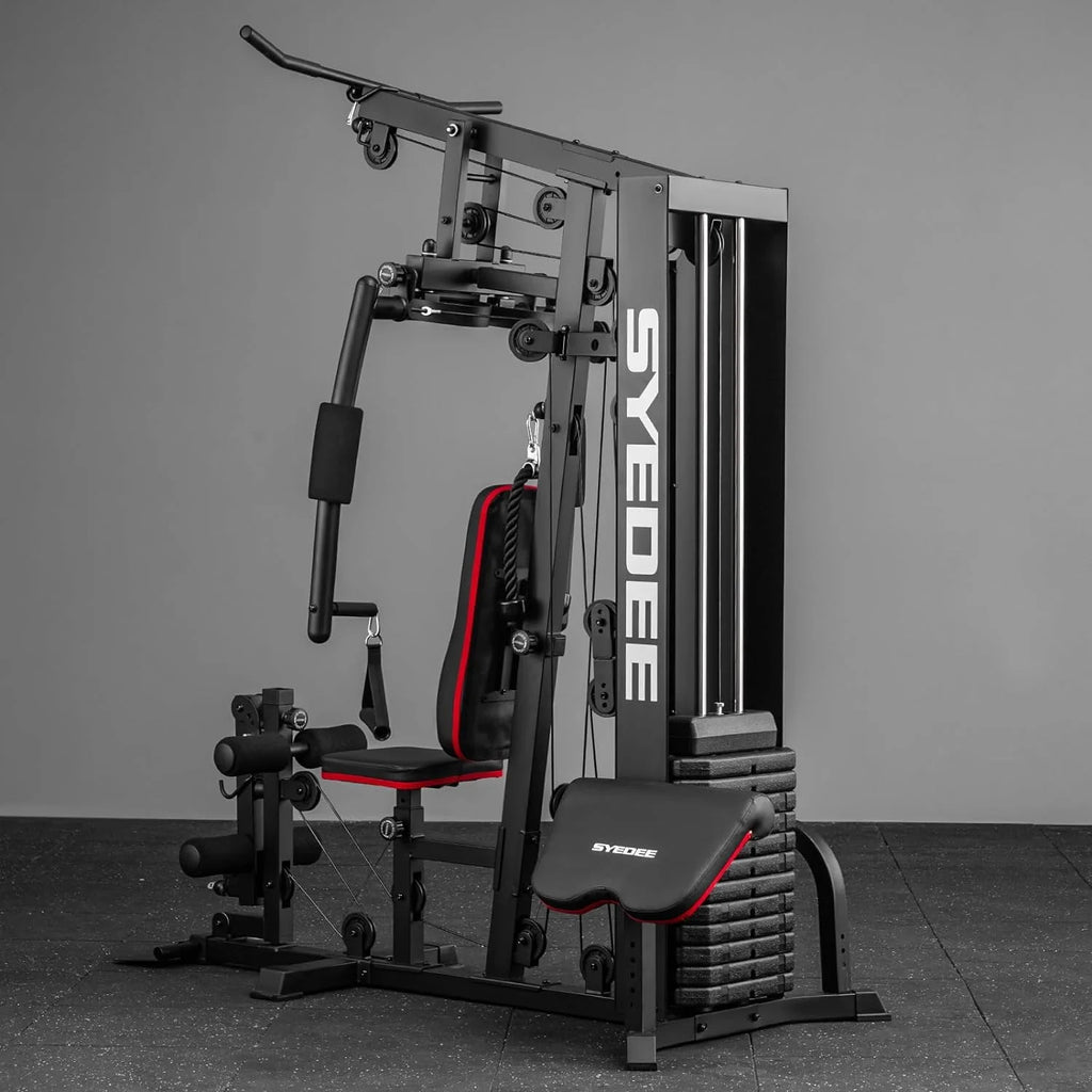 Home Gym Station with 150LBS Weight Stack D699