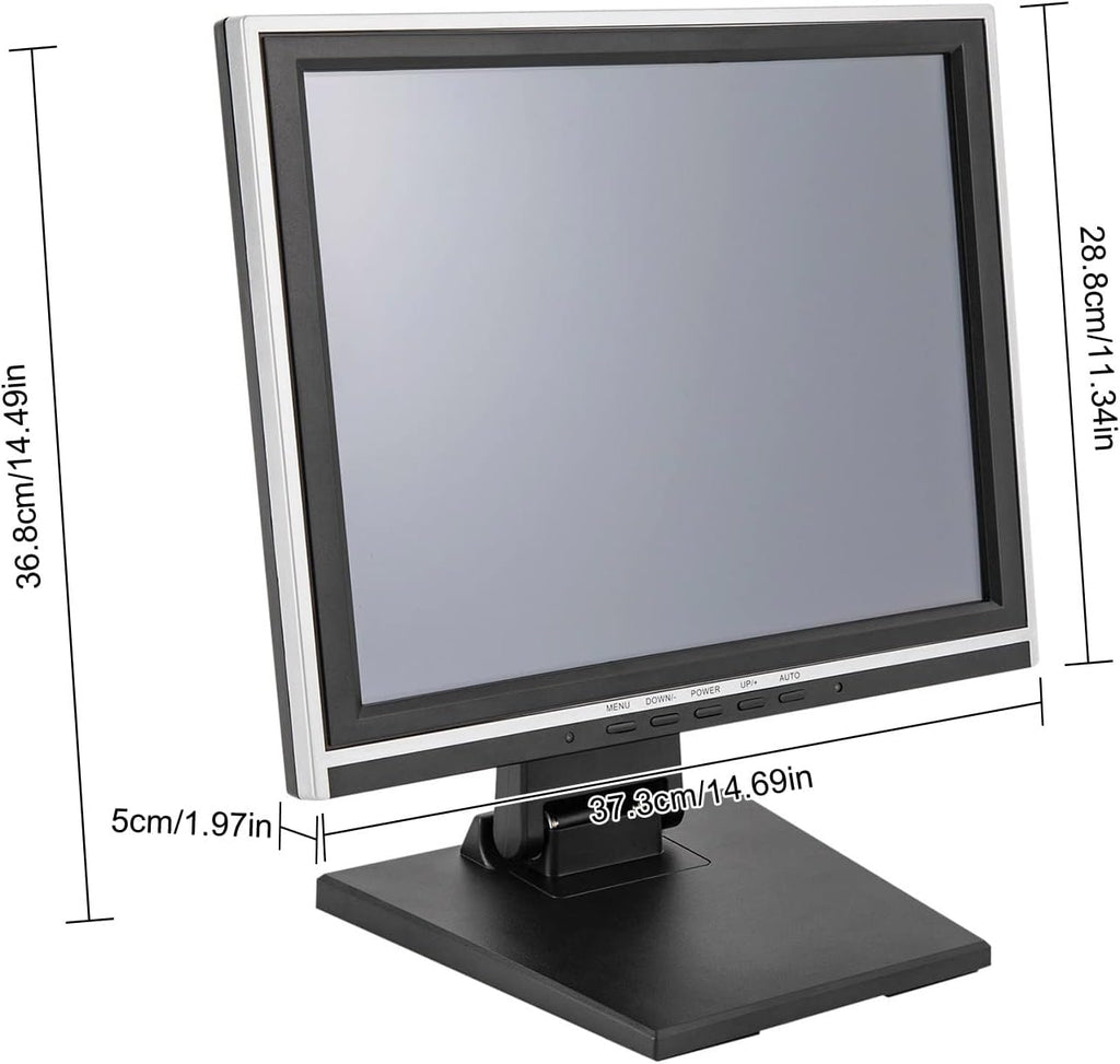15" LCD Touch Screen Monitor with Adjustable Multi-Touch USB Interface M300504