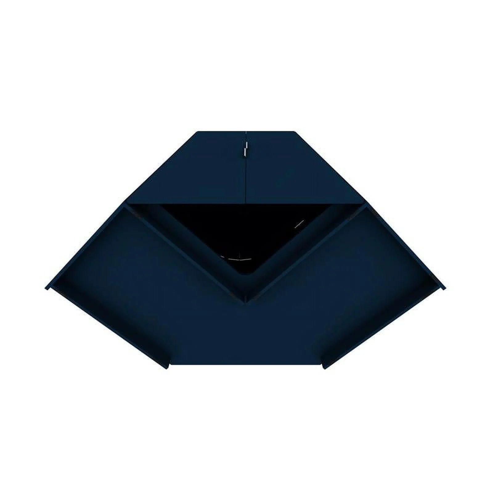 Midnight Blue Wood Corner Wardrobe Closet H794685
