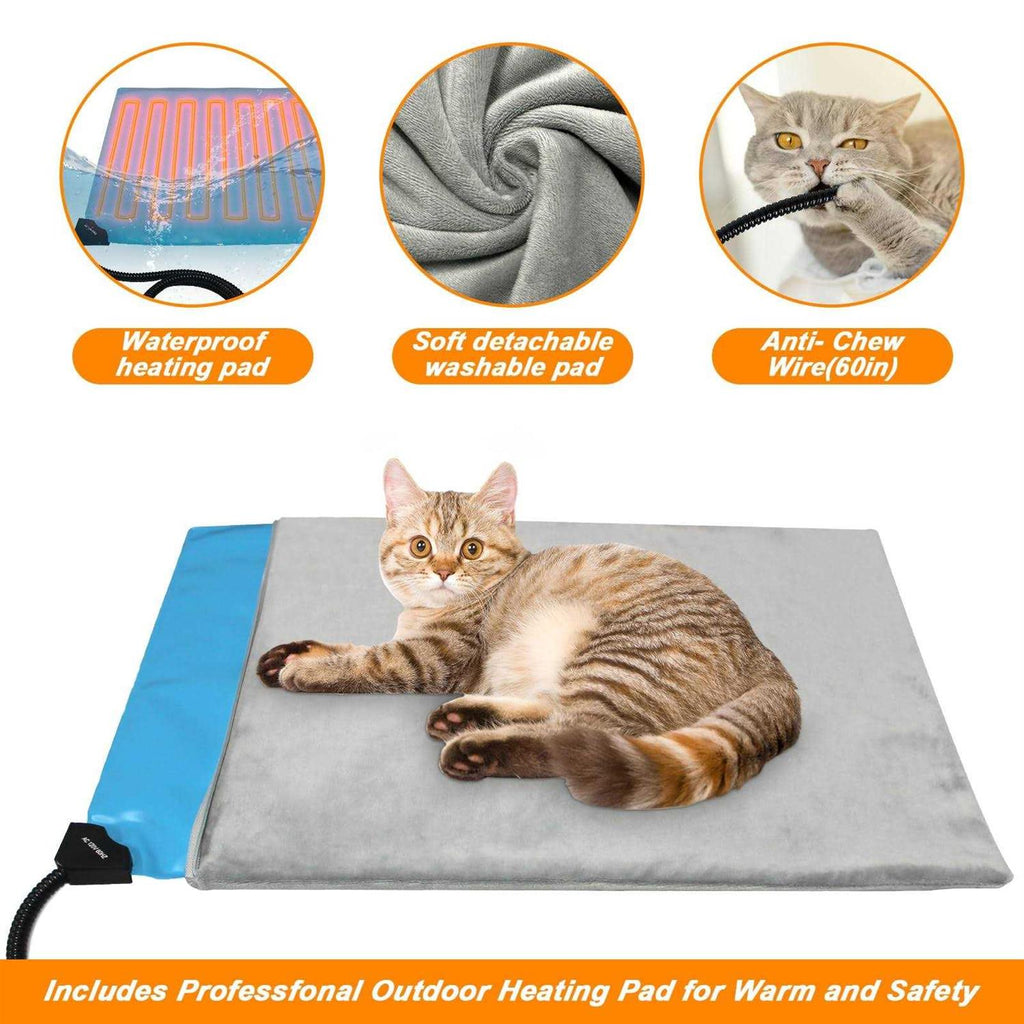 Large Heated Cat House P17348
