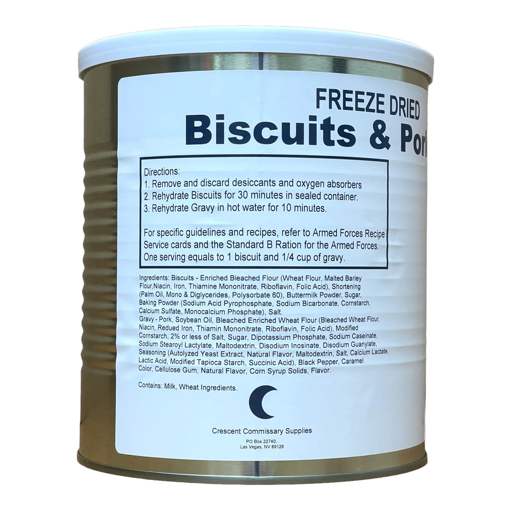 Freeze Dried Food Storage Kit, 6 Cans Q460418