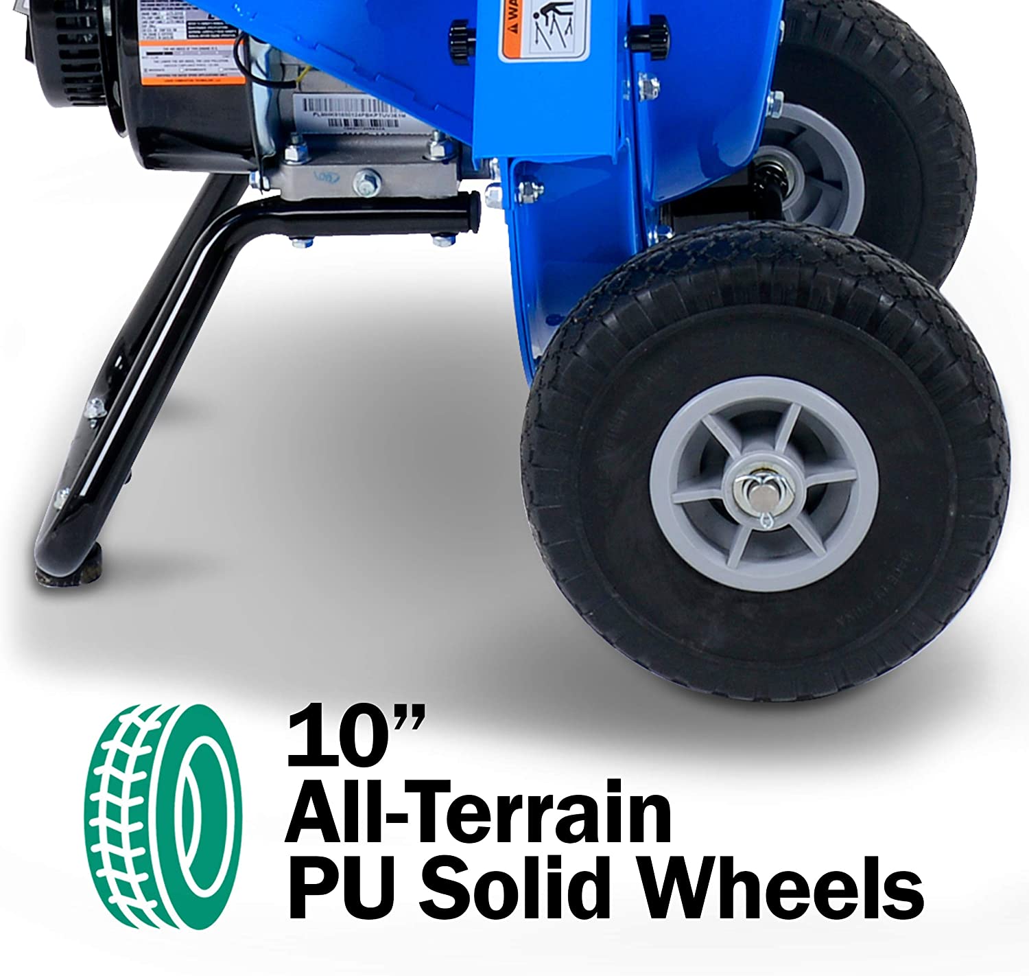 7HP 212CC Gas Wood Chipper Shredder Mulcher S326912