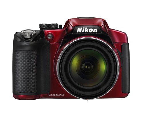 Red 16.1 MP Digital Camera with 42x Zoom F637