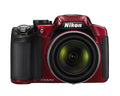 Red 16.1 MP Digital Camera with 42x Zoom F637
