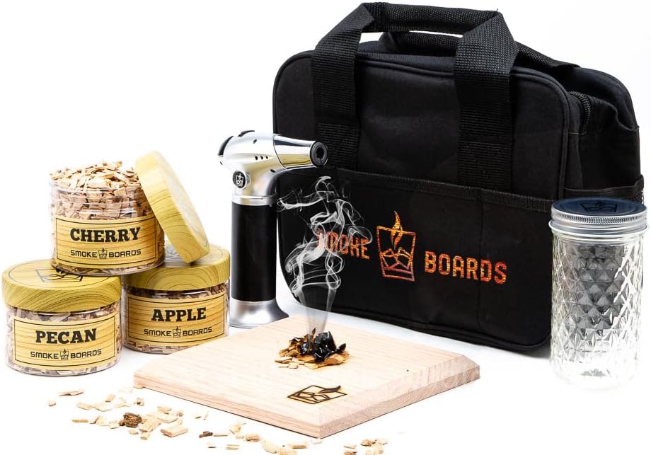 7 Piece Home Bartender Kit with Carrying Case and Torch H5202