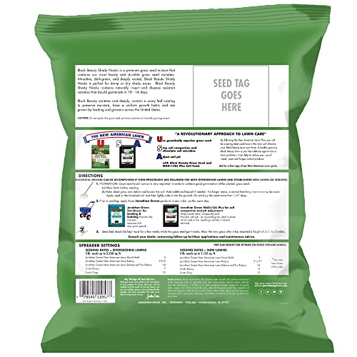 Black Beauty Shady Nooks Grass Seed 3 lb V739