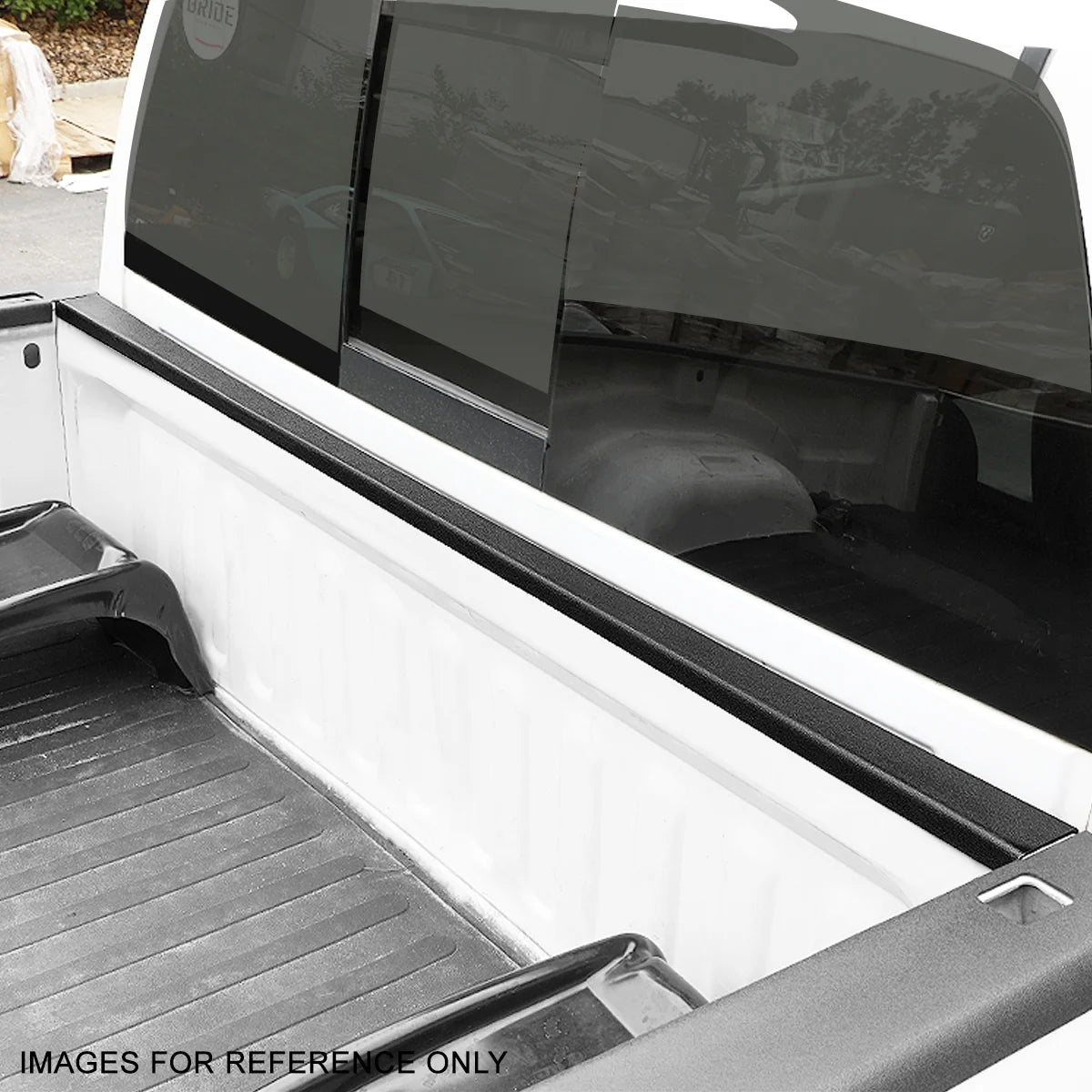 Truck Bed Front Rail Molding Cap Protector J18521