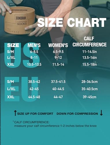 20-30 mmHg Graduated Compression Knee High Socks Z645253