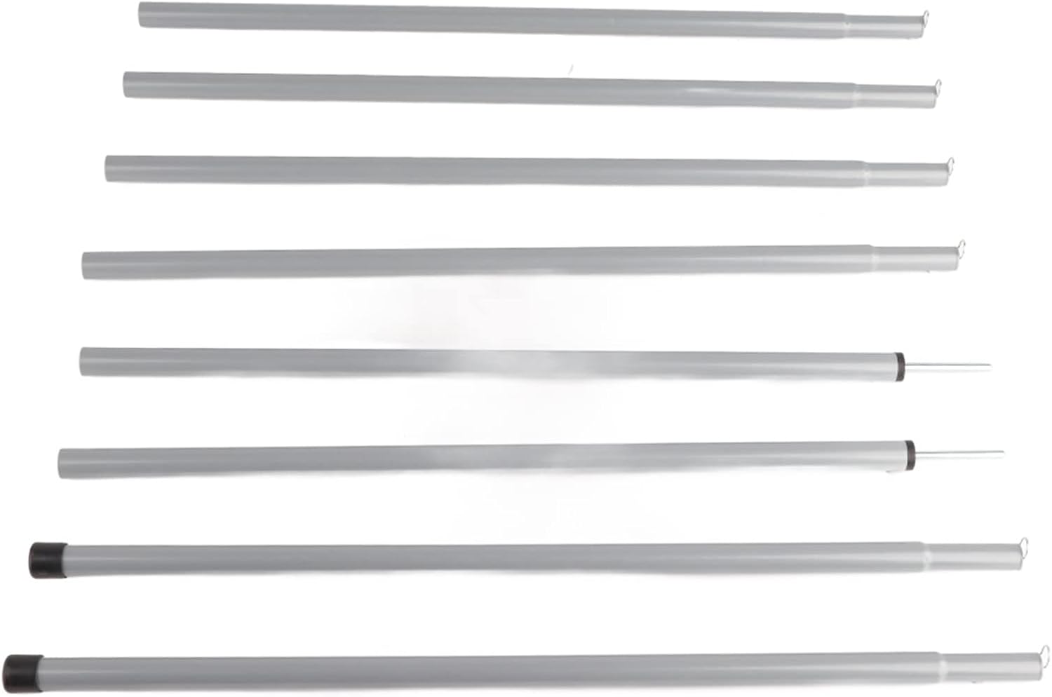 Telescoping Adjustable Iron Tarp Poles T190