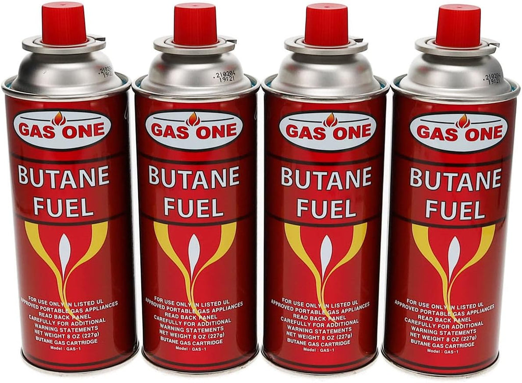 4 Pack Butane Fuel Canister V7880