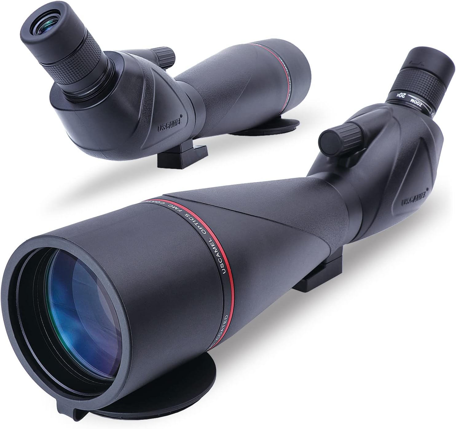 20-60x80 Waterproof BAK4 Spotting Scope with Tripod Q261