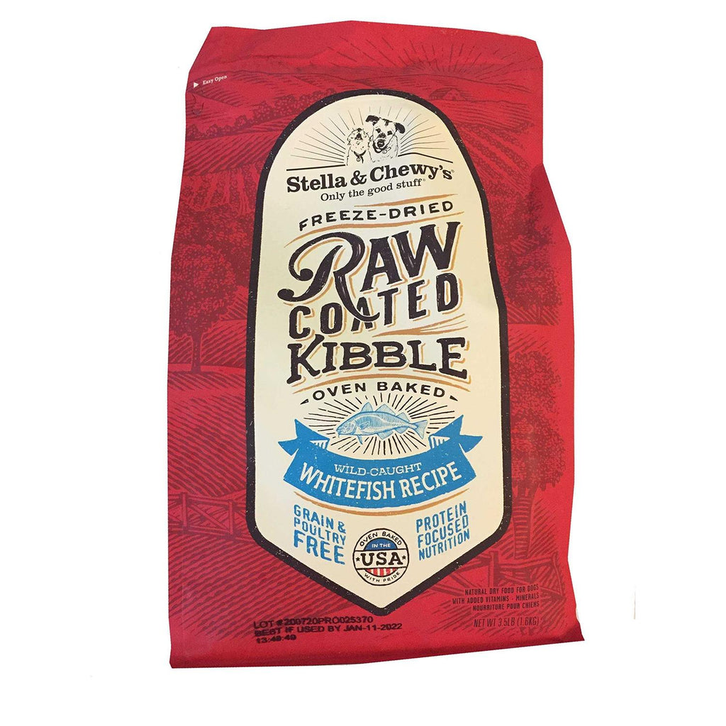 Raw Coated Dog Kibble Wild Caught Whitefish E2720