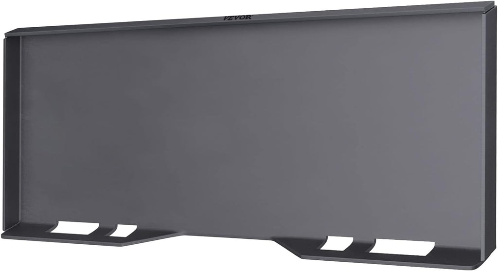 Skid Steer Mount Plate Steel Quick Attachment Loader Plate with 3 Welding Rods (1/2") L3270