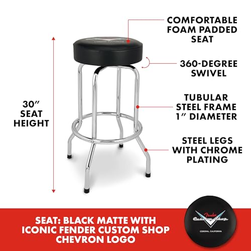 Black 24" Swivel Barstool G4234