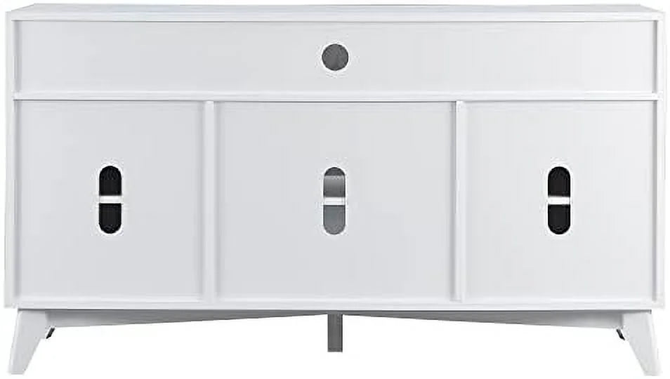 TV Stand with Natural Rattan Door L35777