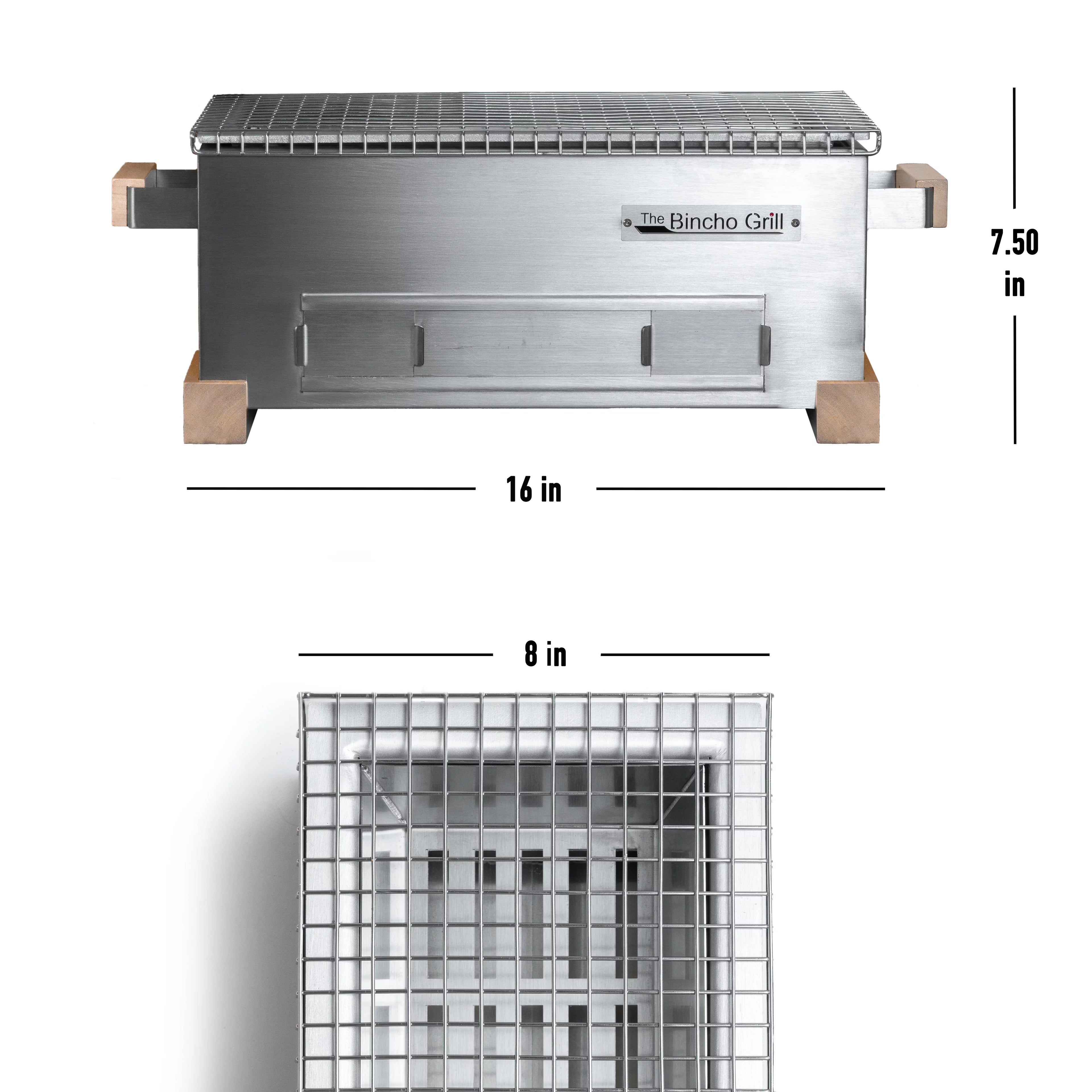 16" Yakitori Tabletop Charcoal Grill X68801