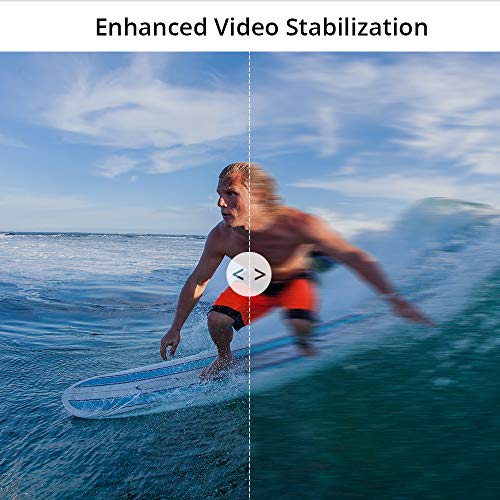 4K30fps Action Camera with 256GB MicroSDXC U3 Memory Card Z957