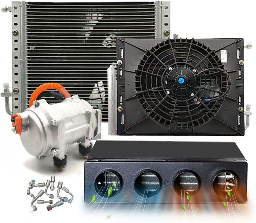 12V DC Under Dash Car Air Conditioner H758438