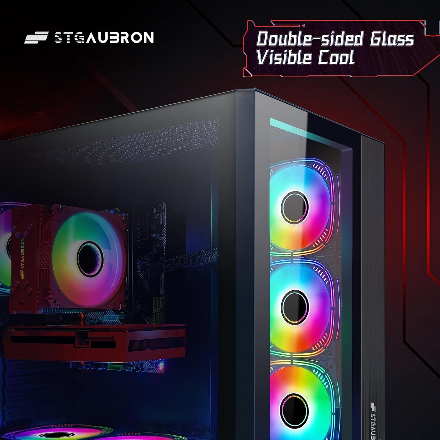 Gaming Desktop PC, GeForce RTX 3060 12G, Intel Core i7-10700KF up to 5.1G, 16G DDR4, 1T SSD, WiFi, BT 5.0 P7421
