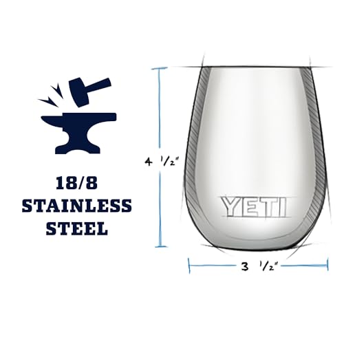10 oz Vacuum Insulated Stainless Steel Wine Tumbler V92894