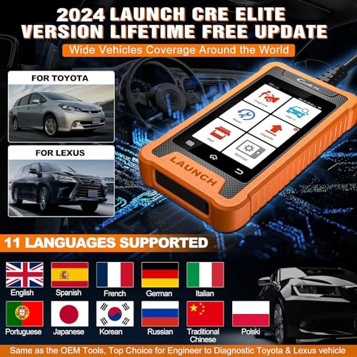 Bi-Directional OBD2 Scanner for Toyota Lexus Z6514