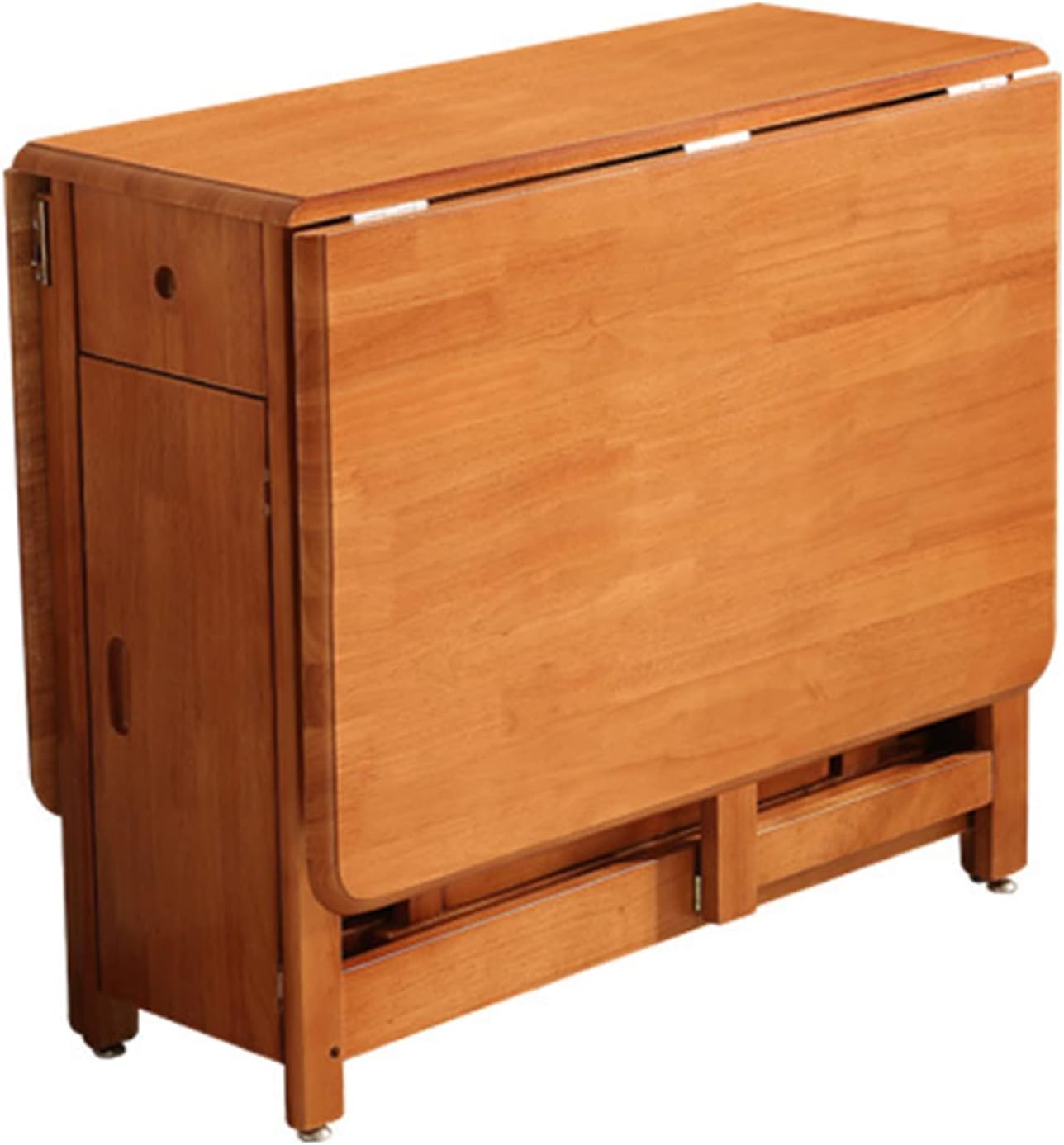 Solid Wood Drop Leaf Folding Dining Table A135
