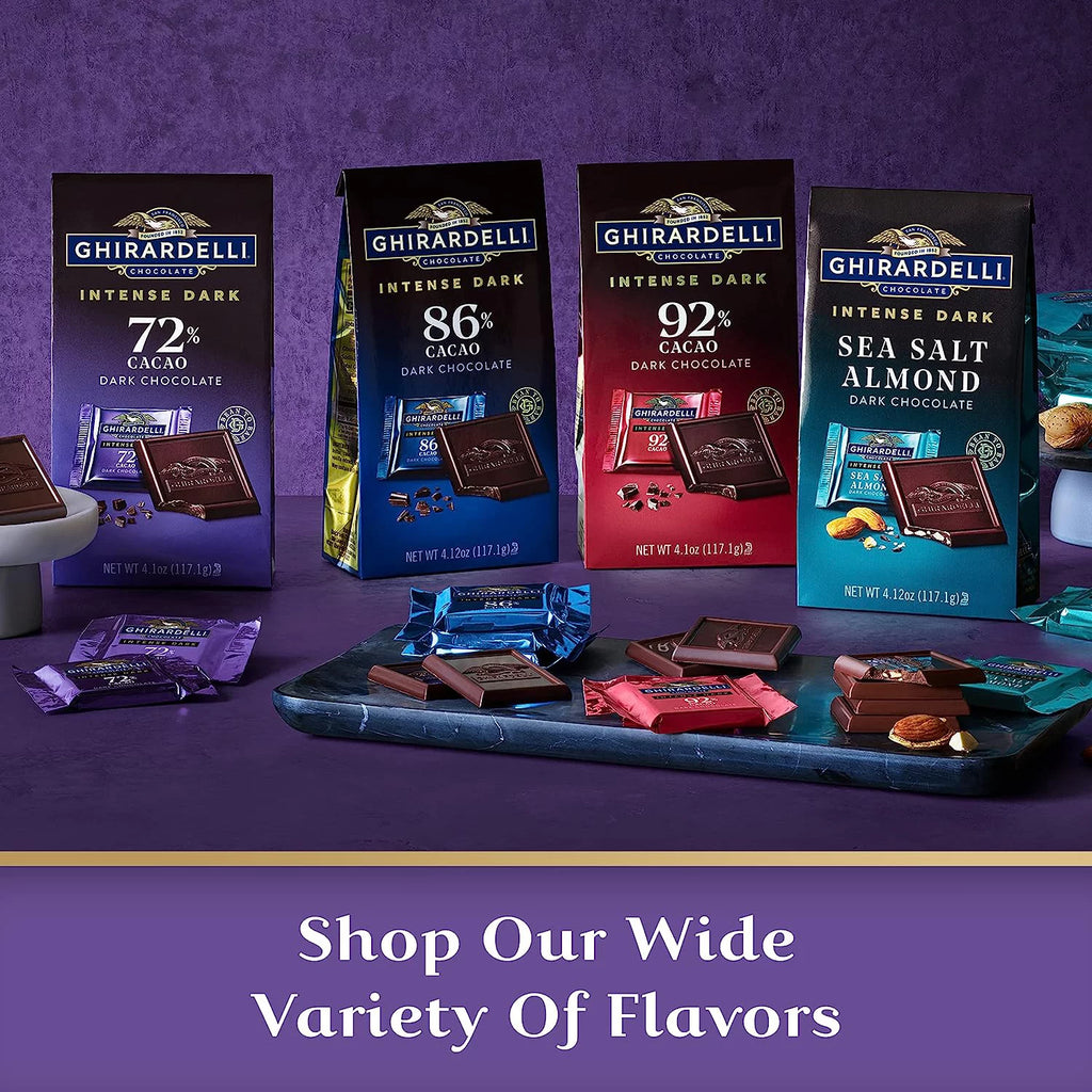 72% Cacao Dark Chocolate Squares (Pack Of 3) O867