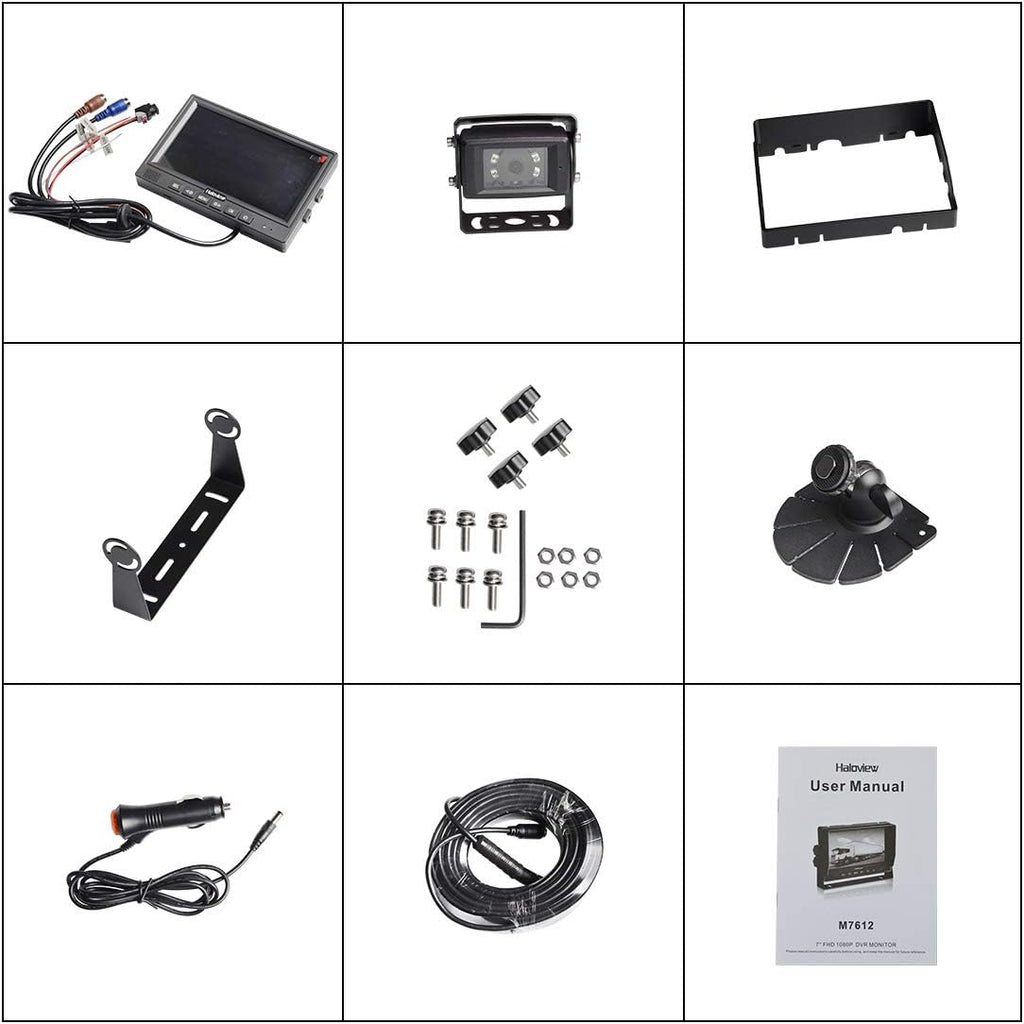 7 Digital Monitor Backup Camera System A111