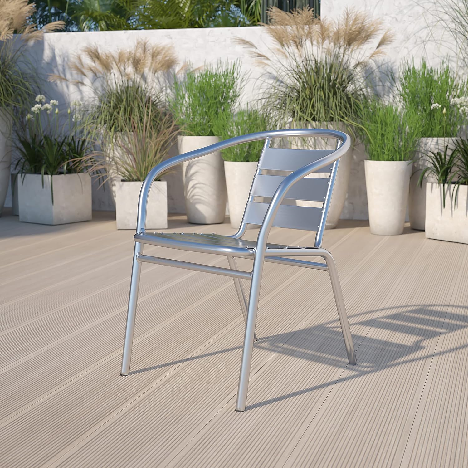 Heavy Duty Aluminum Stack Chair J359580