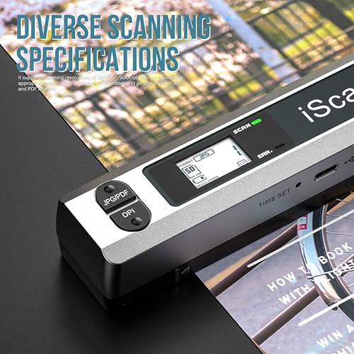 Wireless A4 Document Scanner with 16GB Card F135
