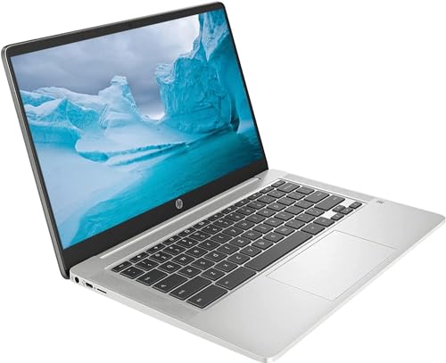 14 Inch Chromebook Laptop with Intel Celeron N4120 Processor, 4GB RAM, 64GB eMMC, Modern Gray X378
