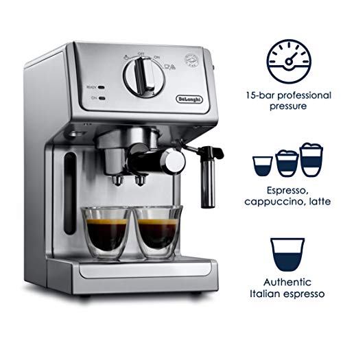 Silver Espresso Cappuccino Machine C71822