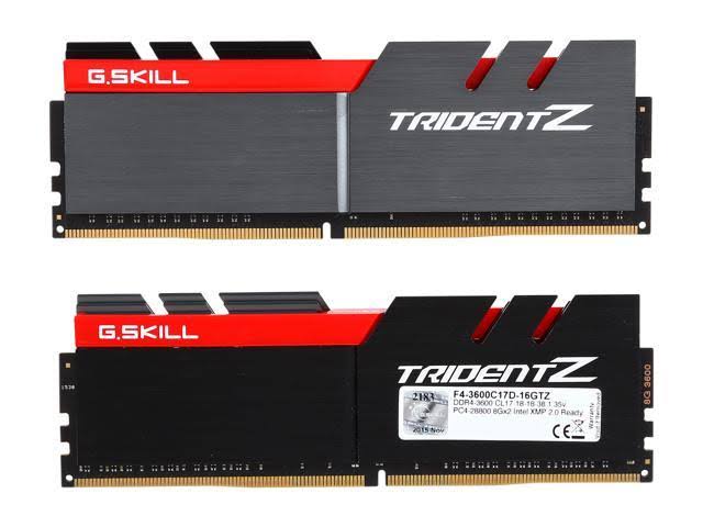 16GB (2 x 8GB) DDR4 3600 SDRAM S628