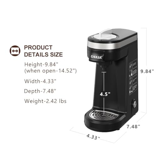 Red Single Serve Coffee Maker D460831