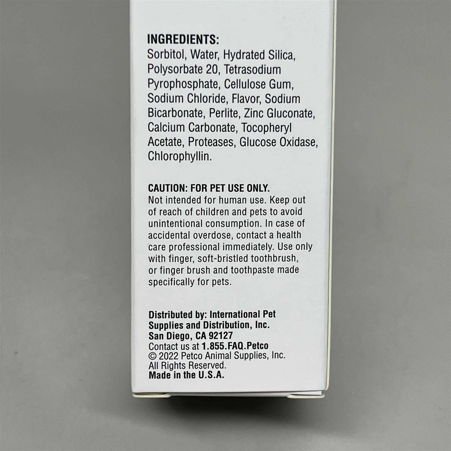 Tartar Control Toothpaste for Dogs I34176