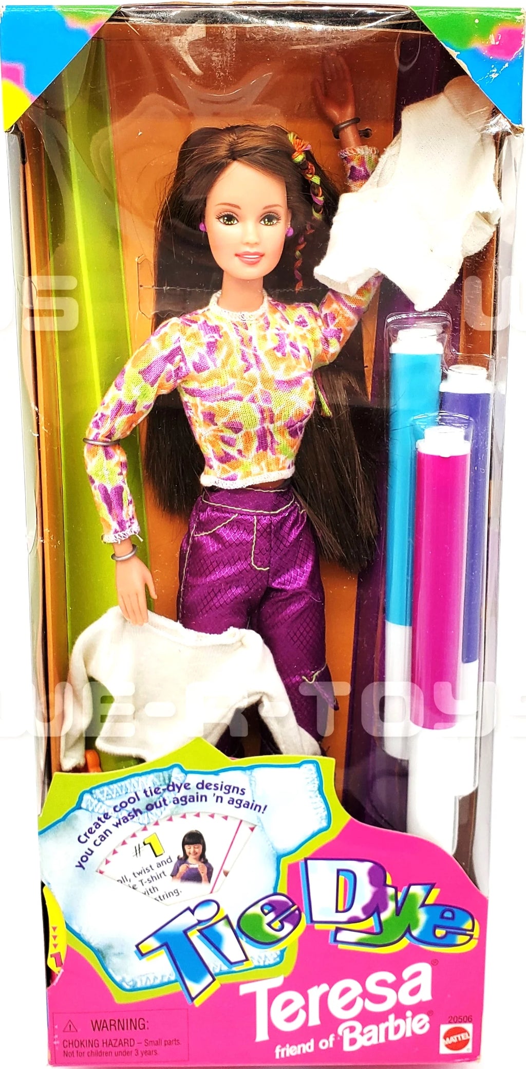 Tie Dye Barbie Doll Z84602