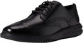 Black Leather Wingtip Oxford U223