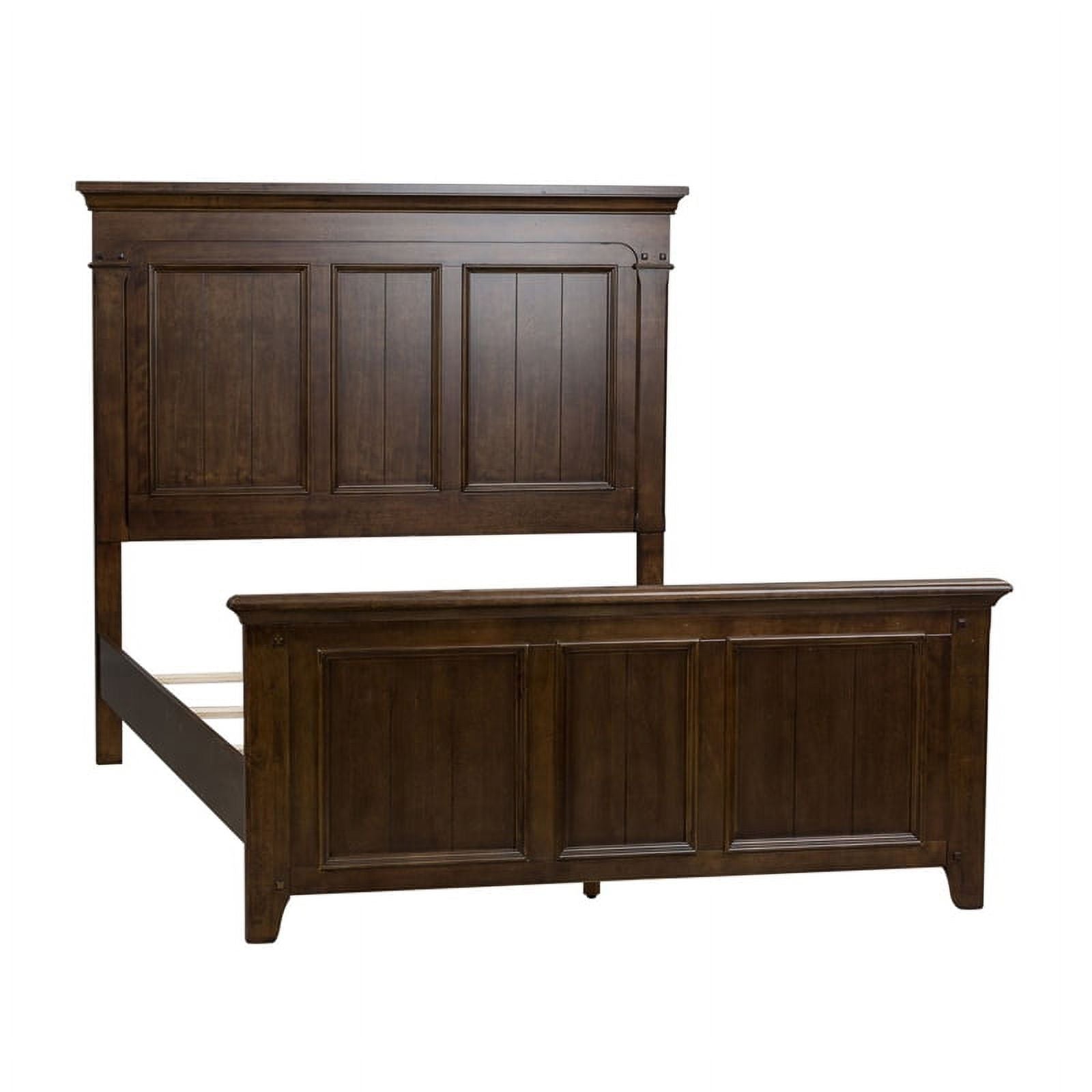 Queen Panel Bed and 9 Drawer Dresser M19000