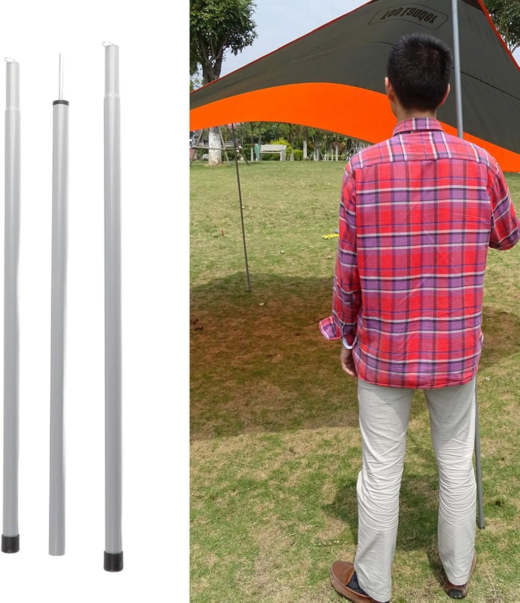 Telescoping Adjustable Iron Tarp Poles T190