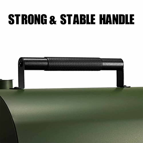 Adjustable Portable Charcoal Grill Metal Small BBQ Smoker V314953