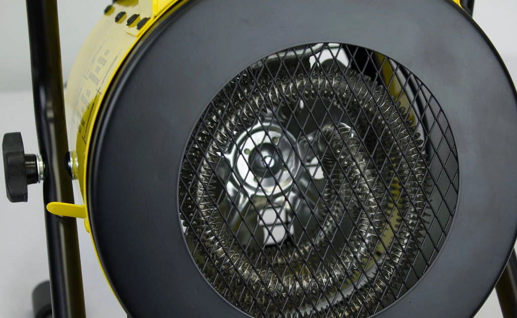 Portable Heater, 1500W, Yellow N769493
