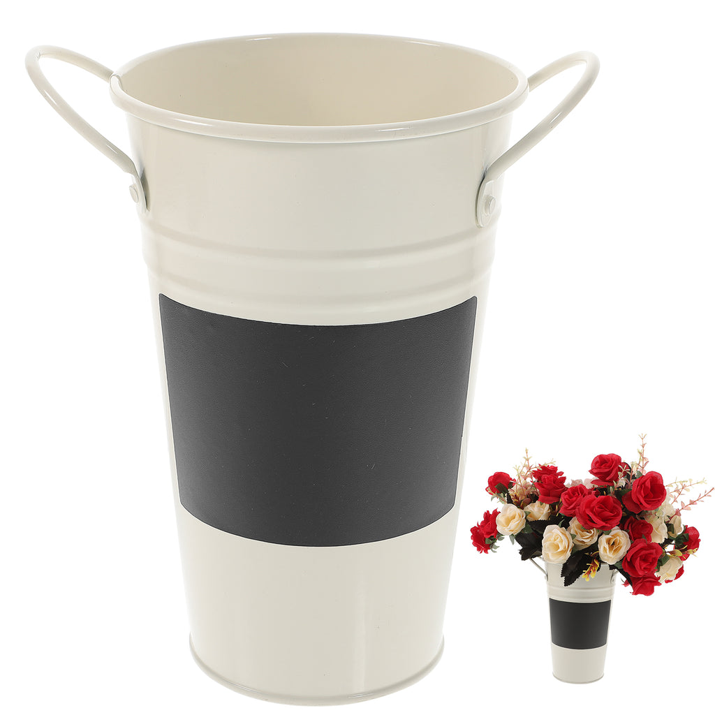 Tin Bucket Flower Pot Succulent Container S87868