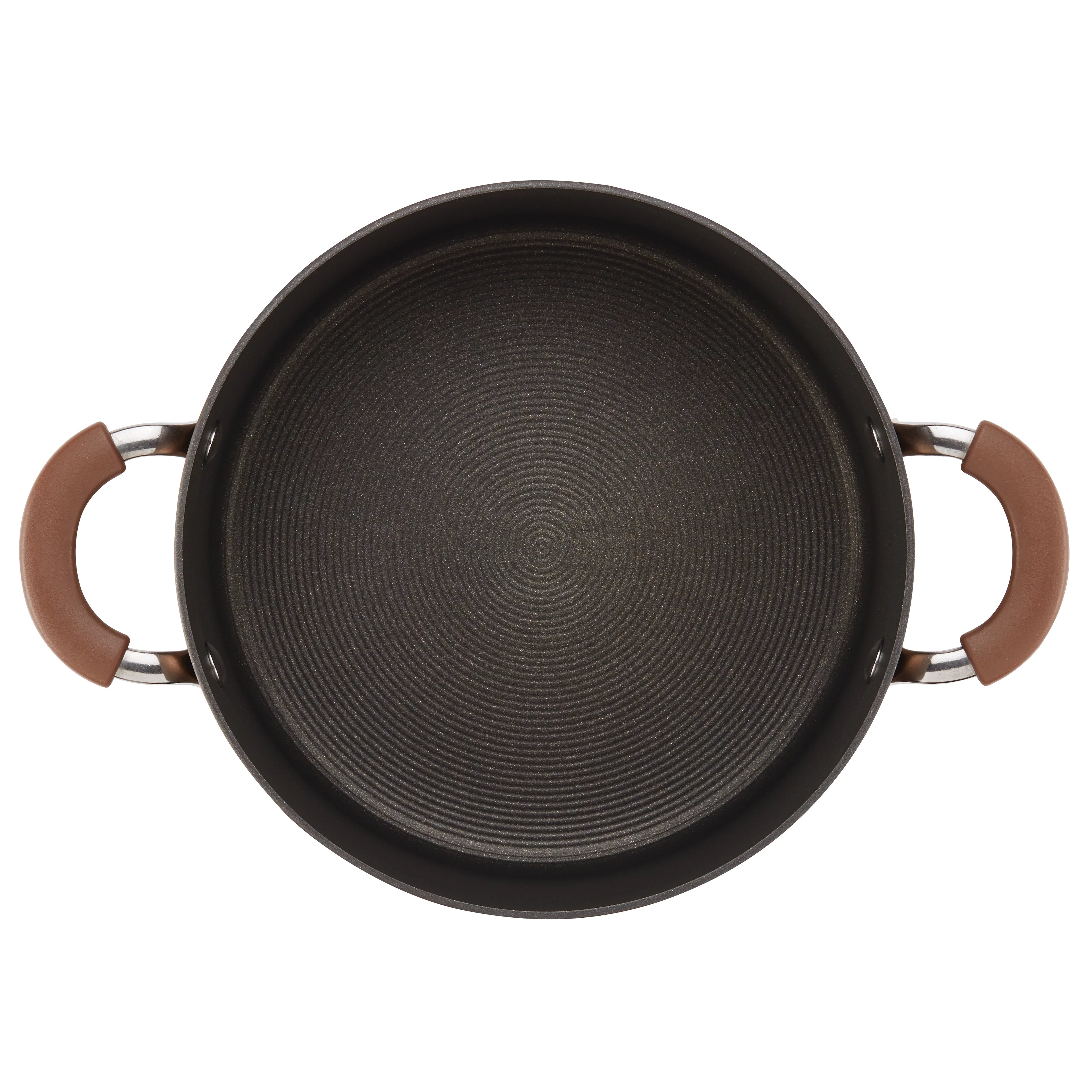 4.5 Quart Hard-Anodized Non Stick Covered Dutch Oven L7175