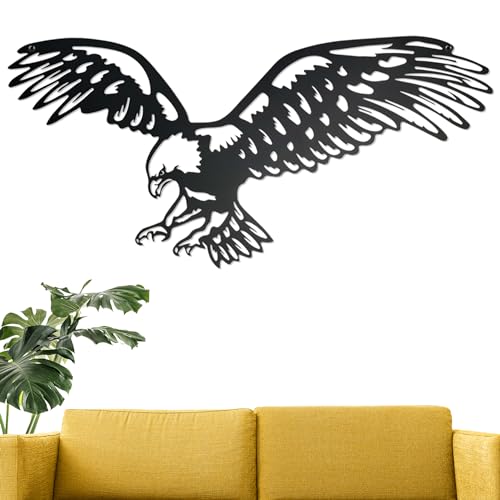 Black Metal Wall Art 30 Inch N565