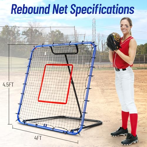 Baseball Rebounder Net 4 x 4.5 FT Z51600