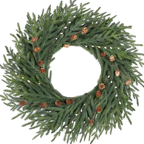 26 Inch Pine Wreath S833686