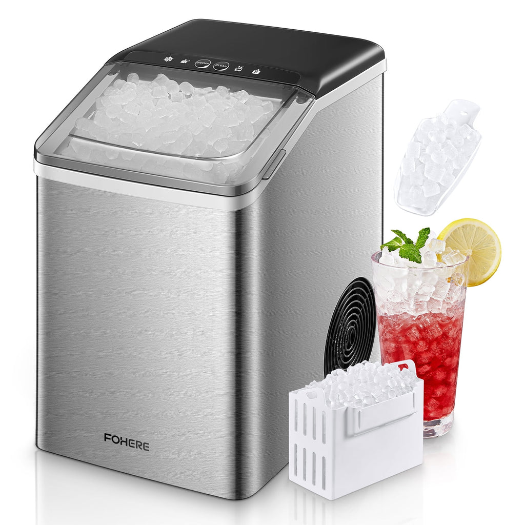 Stainless Steel Countertop Pellet Ice Maker J972