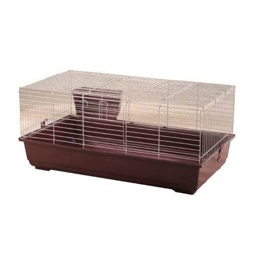 Black Rabbit and Guinea Pig Cage L425