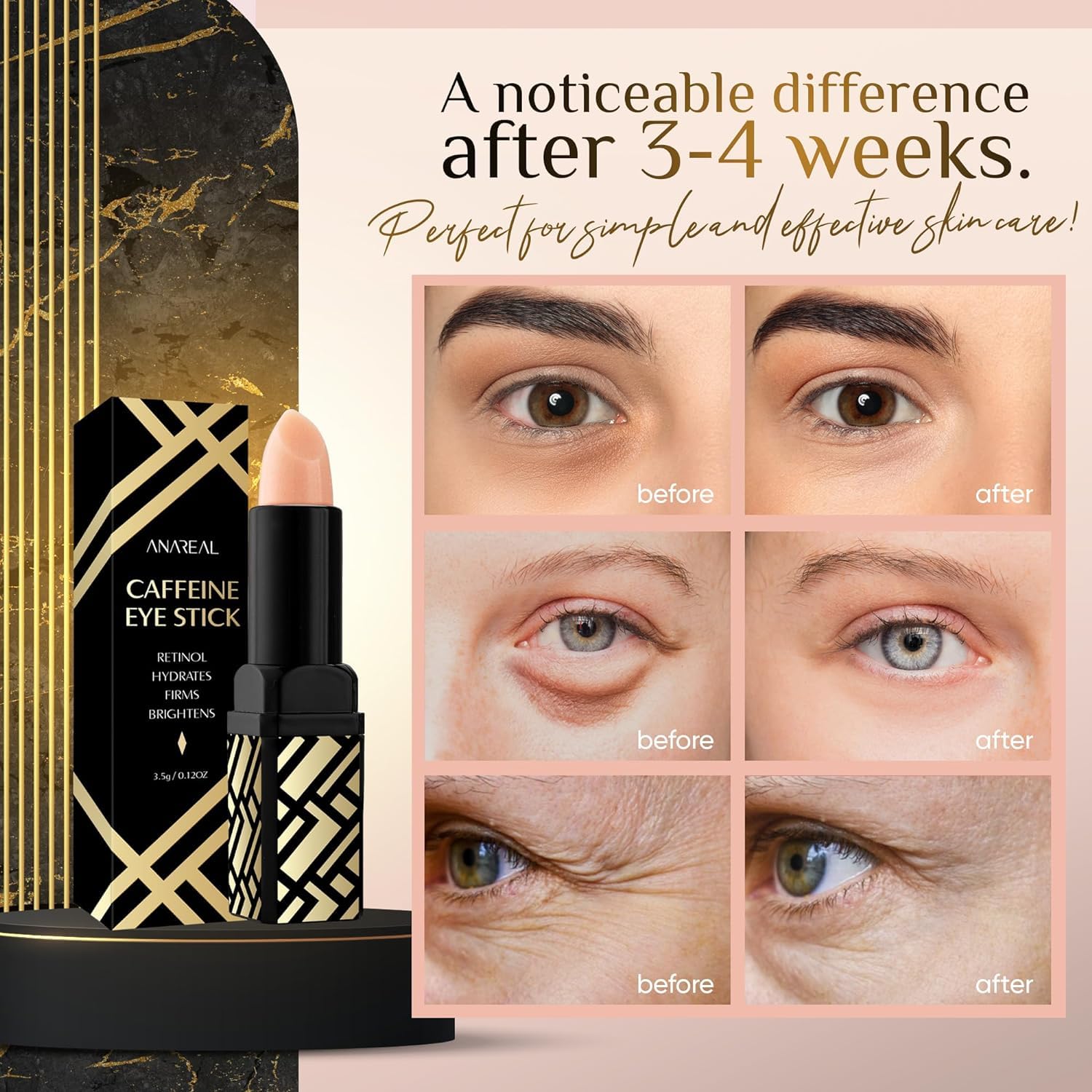 Caffeine Retinol Eye Stick K697